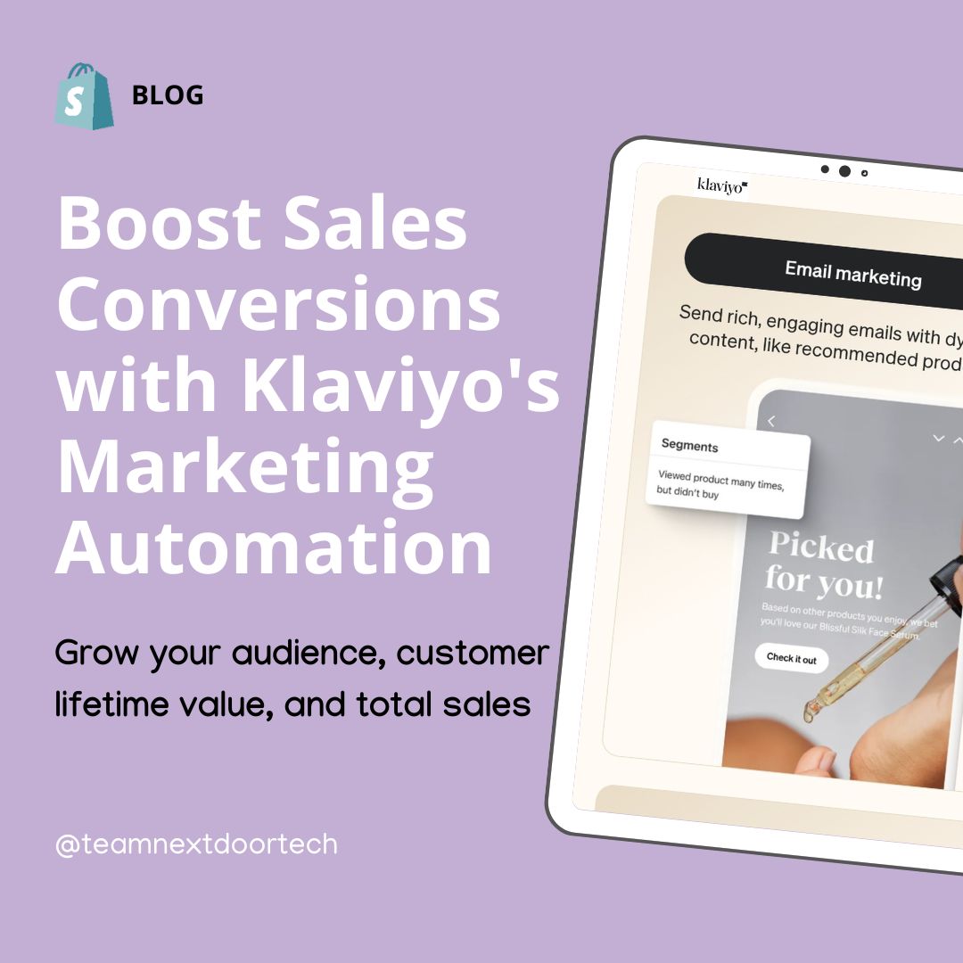 Boost Sales Conversions with Klaviyo's Intelligent Marketing Automation