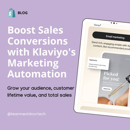 Boost Sales Conversions with Klaviyo's Intelligent Marketing Automation